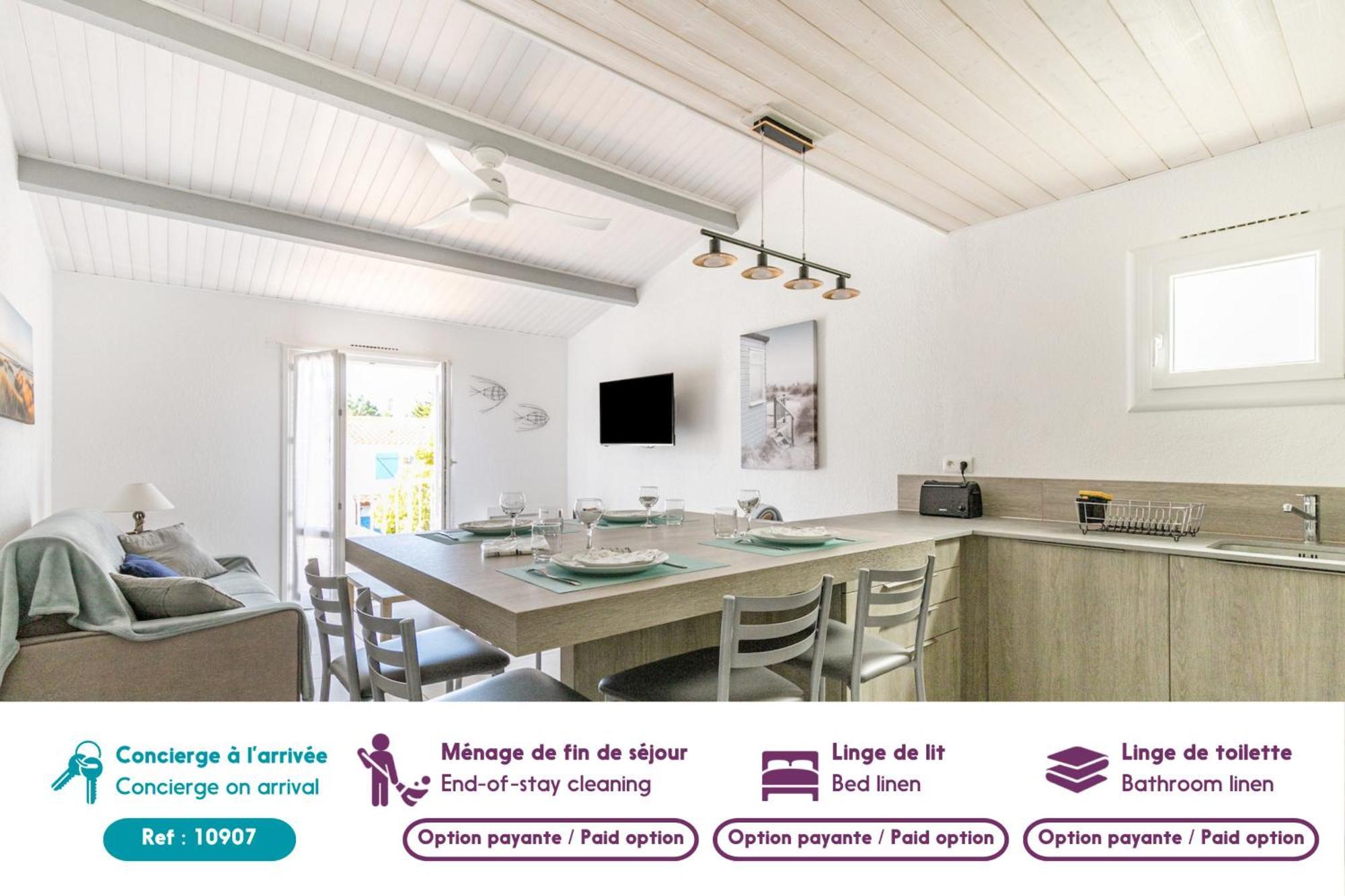 Appartement Pour 4 - 450M Plage Des Sables D'Or La Guérinière المظهر الخارجي الصورة